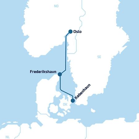 מלון Dfds Ferry - Frederikshavn To Oslo מראה חיצוני תמונה